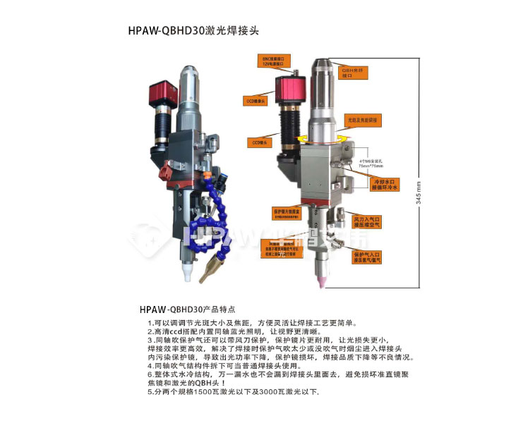 QBH焊接頭